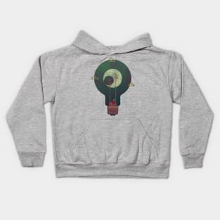 Nocturnal Pondering Kids Hoodie